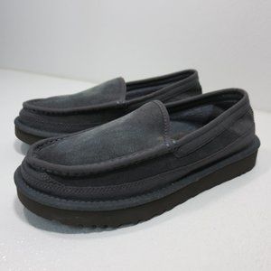 UGG Comfort Dex Suede Wool Lined Slippers Men's House Shoes Footwear Sz 8